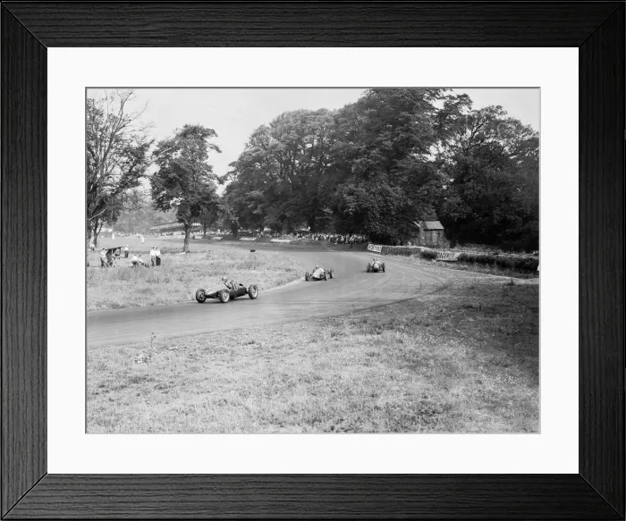 Framed Print : Daily Herald race meeting at Oulton Park. August 1955 Framed Print : Daily Herald race meeting at Oulton Park. August 1955