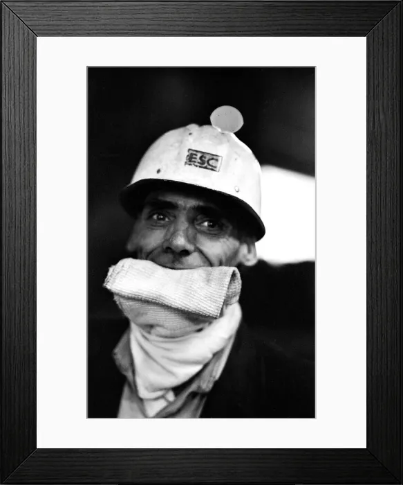 Framed Print : Workers at English Steel Corporation steelworks. 2nd October 1967