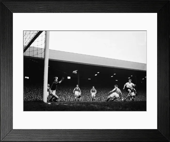 Framed Print : Denis Law in action during the Hudderrsfield Town v Peterborough match Framed Print : Denis Law in action during the Hudderrsfield Town v Peterborough match