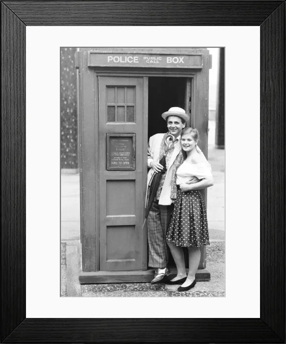 Framed Print : Dr Who alias Sylvester McCoy seen here at a press conference to promote the new series Framed Print : Dr Who alias Sylvester McCoy seen here at a press conference to promote the new series