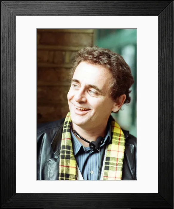 Framed Print : Dr Who, Sylvester McCoy during a BBC photocall to promote the new series of Doctor Who