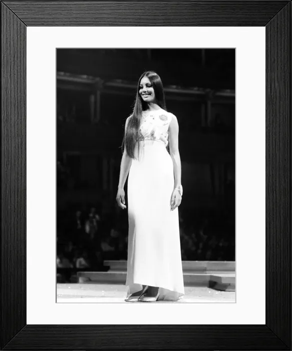 Framed Print : Miss World Competition at the Royal Albert Hall, 20th November 1970 Framed Print : Miss World Competition at the Royal Albert Hall, 20th November 1970