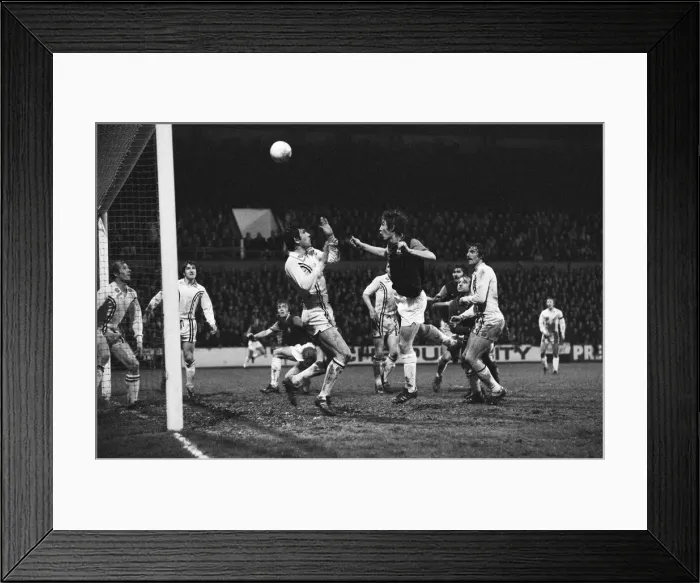 Framed Print : European Cup Winners Cup, semi final, 2nd leg. West Ham v Eintracht 15th Framed Print : European Cup Winners Cup, semi final, 2nd leg. West Ham v Eintracht 15th