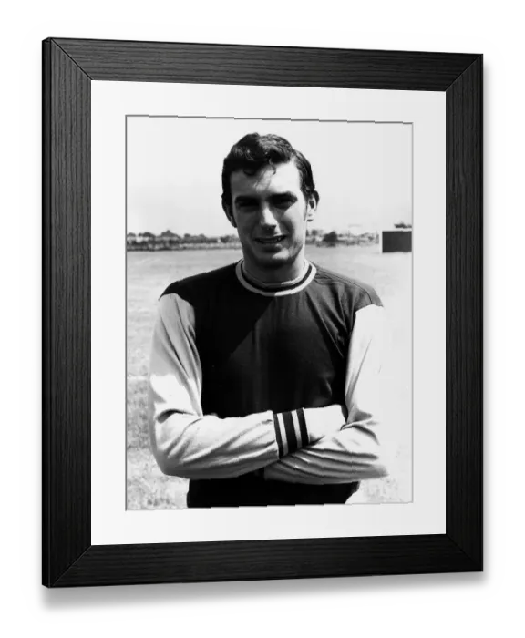 Framed Print : Trevor Brooking West Ham United July 1968 Framed Print : Trevor Brooking West Ham United July 1968
