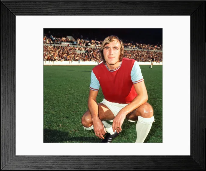 Framed Print : Billy Bonds of West Ham. 1965 Framed Print : Billy Bonds of West Ham. 1965