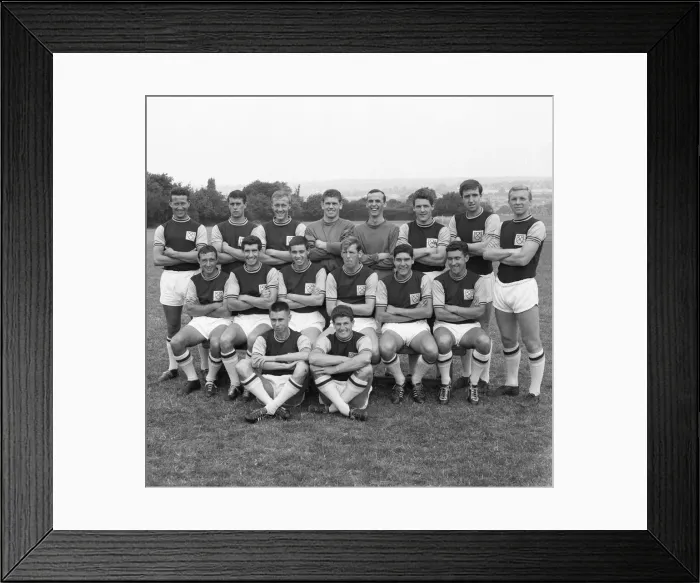 Framed Print : West Ham FC. 2nd August 1961