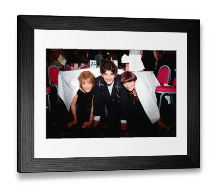 Framed Print : Stars of British soaps Eastenders and Coronation Street celebrate the gala charity Framed Print : Stars of British soaps Eastenders and Coronation Street celebrate the gala charity