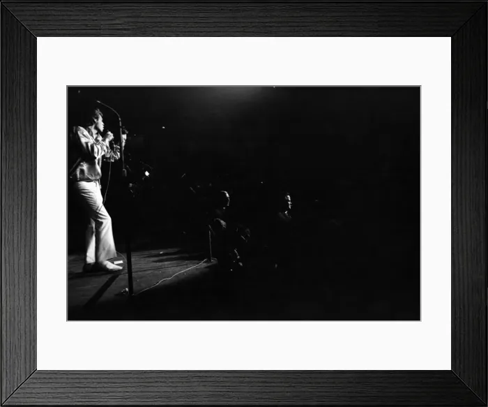 Framed Print : Rolling Stones at Royal Albert Hall, London. 23 September 1966 during their tour with Ike