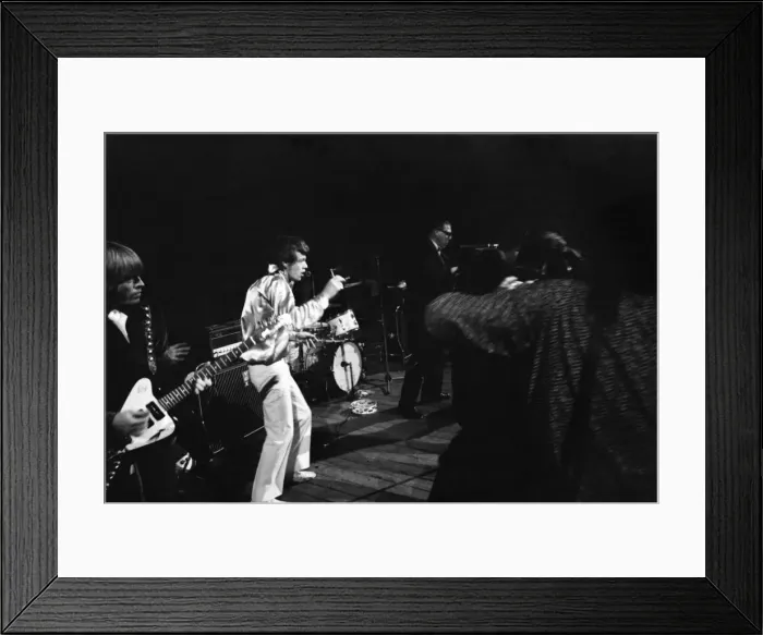 Framed Print : Rolling Stones at Royal Albert Hall, London. 23 September 1966 during their tour with Ike Framed Print : Rolling Stones at Royal Albert Hall, London. 23 September 1966 during their tour with Ike