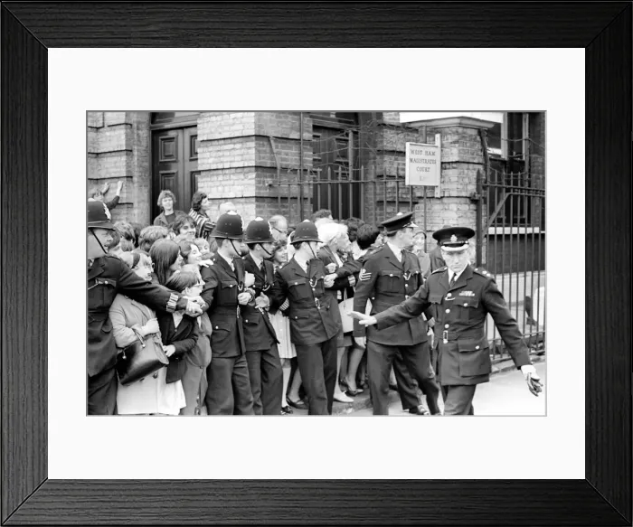 Framed Print : Following an incident in March 1965 Bill Wyman, Mick Jagger & Brian Jones of the Rolling Framed Print : Following an incident in March 1965 Bill Wyman, Mick Jagger & Brian Jones of the Rolling