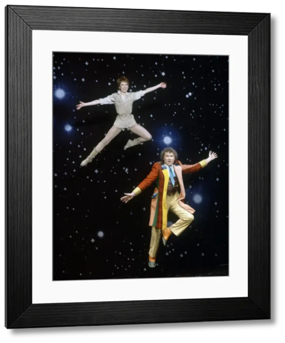 Framed Print : Actor Colin Baker, who plays Doctor Who in the BBC science fiction programme Framed Print : Actor Colin Baker, who plays Doctor Who in the BBC science fiction programme