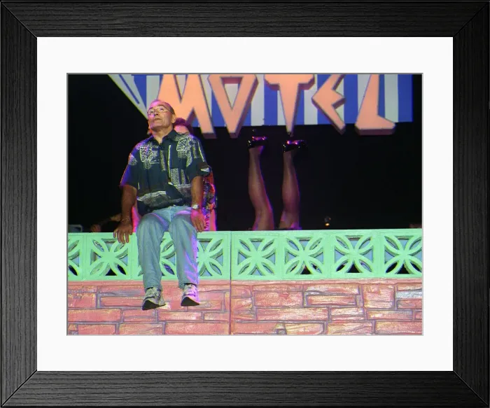 Framed Print : TOMMY CANNON WITH SHEILA FERGUSON legs in air disappearing over wall BLACKPOOL Grand Framed Print : TOMMY CANNON WITH SHEILA FERGUSON legs in air disappearing over wall BLACKPOOL Grand