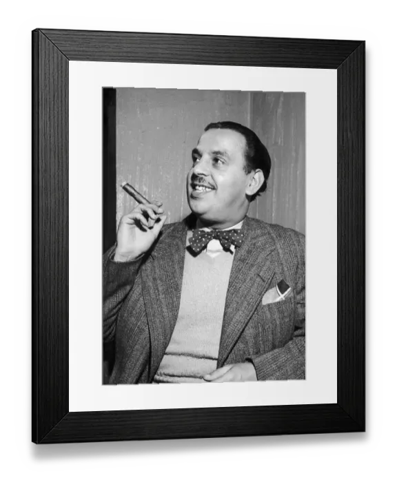 Framed Print : Music Hall comedian Hal Monty seen here posing for the Daily Mirror. 21st September 1947 Framed Print : Music Hall comedian Hal Monty seen here posing for the Daily Mirror. 21st September 1947