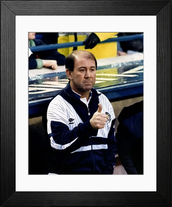 Framed Print : Howard Kendall Ex - Everton Football Manager