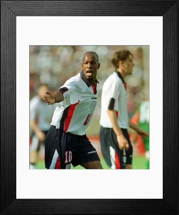  : Ian Wright during the Morocco v England international friendly match in Casablanca