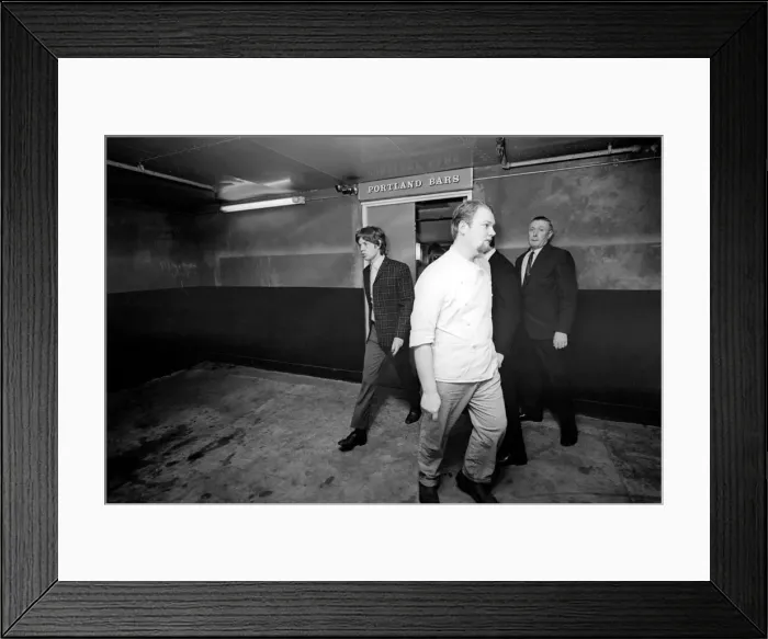 Framed Print : Mick Jagger of the The Rolling Stones leaving their hotel to go to the Odeon Cinema in Framed Print : Mick Jagger of the The Rolling Stones leaving their hotel to go to the Odeon Cinema in