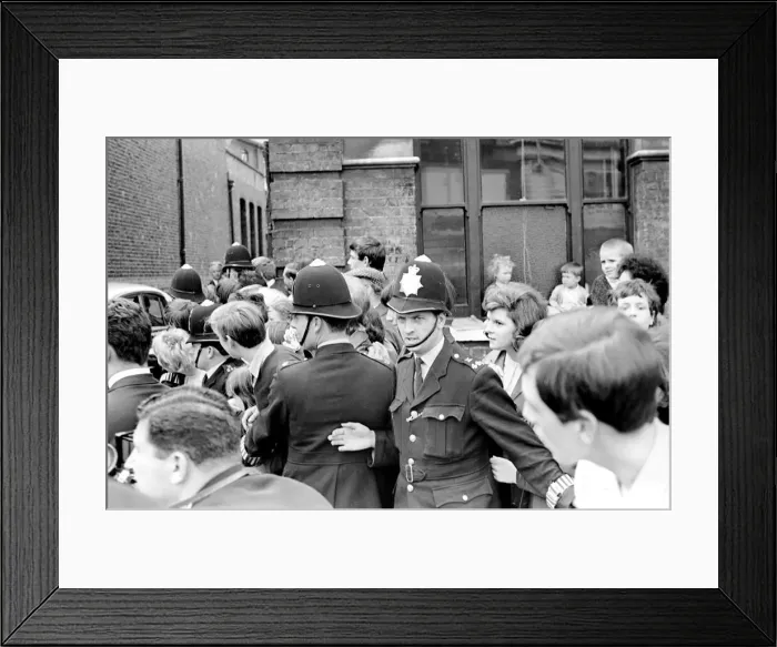 Framed Print : Following an incident in March 1965 Bill Wyman, Mick Jagger & Brian Jones of the Rolling Framed Print : Following an incident in March 1965 Bill Wyman, Mick Jagger & Brian Jones of the Rolling