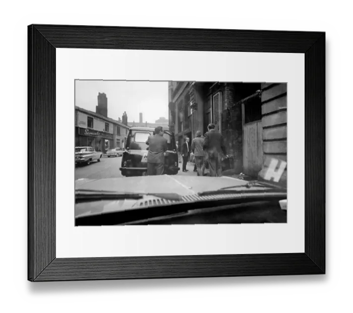 Framed Print : The Rolling Stones arriving at the Odeon Cinema in Manchester 3 October 1965 for their Framed Print : The Rolling Stones arriving at the Odeon Cinema in Manchester 3 October 1965 for their