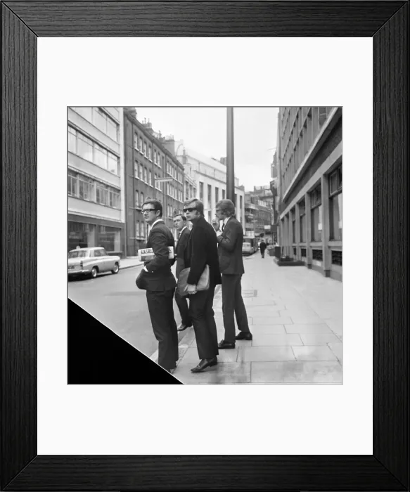 Framed Print : Andrew Loog Oldham, manager of the Rolling Stones appeared at Wells Street police court Framed Print : Andrew Loog Oldham, manager of the Rolling Stones appeared at Wells Street police court