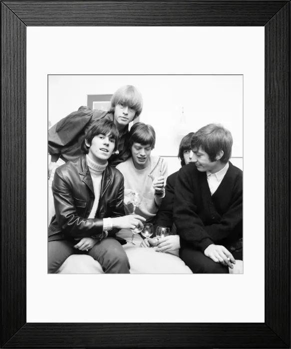 Framed Print : Rolling Stones: The Rolling Stones pictured in Manchester Framed Print : Rolling Stones: The Rolling Stones pictured in Manchester