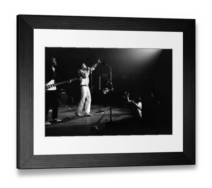 Framed Print : Rolling Stones at Royal Albert Hall, London. 23 September 1966 during their tour with Ike