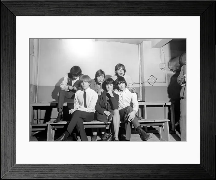 Framed Print : A Fan with The Rolling Stones at Stockton-on Tees on 20 September 1964 Framed Print : A Fan with The Rolling Stones at Stockton-on Tees on 20 September 1964