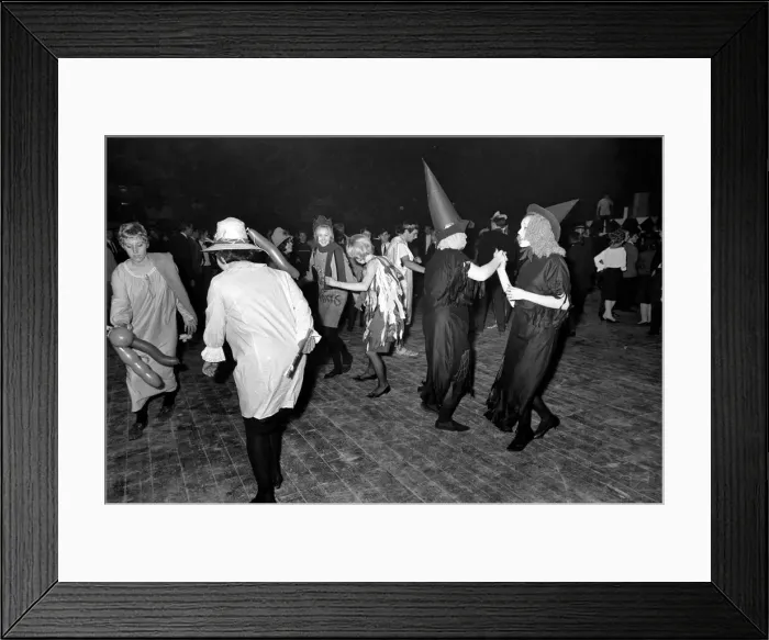 Framed Print : Seven thousand teenagers danced through the night at the Glad Rag Ball