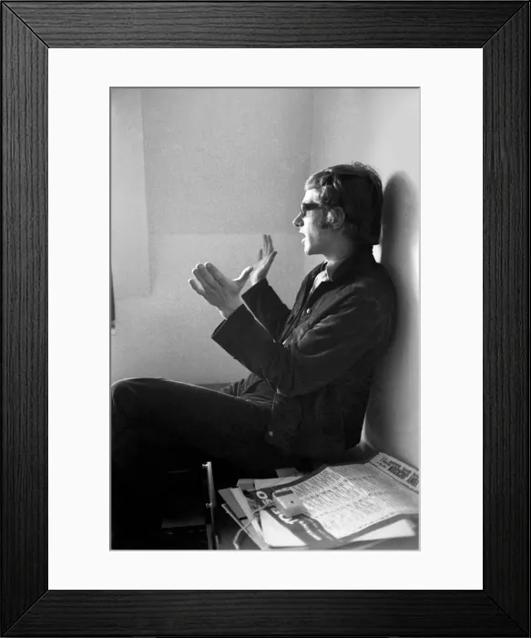 Framed Print : Andrew Loog Oldham, Manager of The Rolling Stones September 1964
