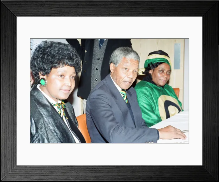 Framed Print : Nelson Mandela leader of the African National Congress (ANC Framed Print : Nelson Mandela leader of the African National Congress (ANC