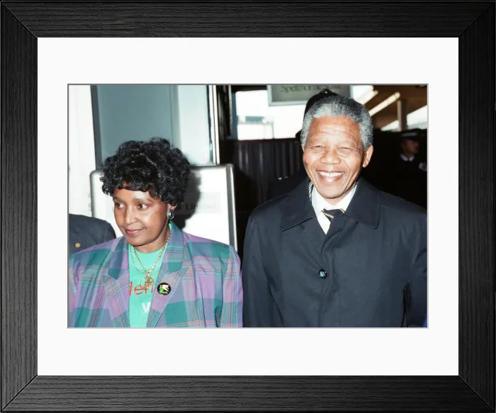 Framed Print : Nelson Mandela leader of the African National Congress (ANC Framed Print : Nelson Mandela leader of the African National Congress (ANC