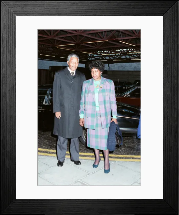 Framed Print : Nelson Mandela leader of the African National Congress (ANC Framed Print : Nelson Mandela leader of the African National Congress (ANC