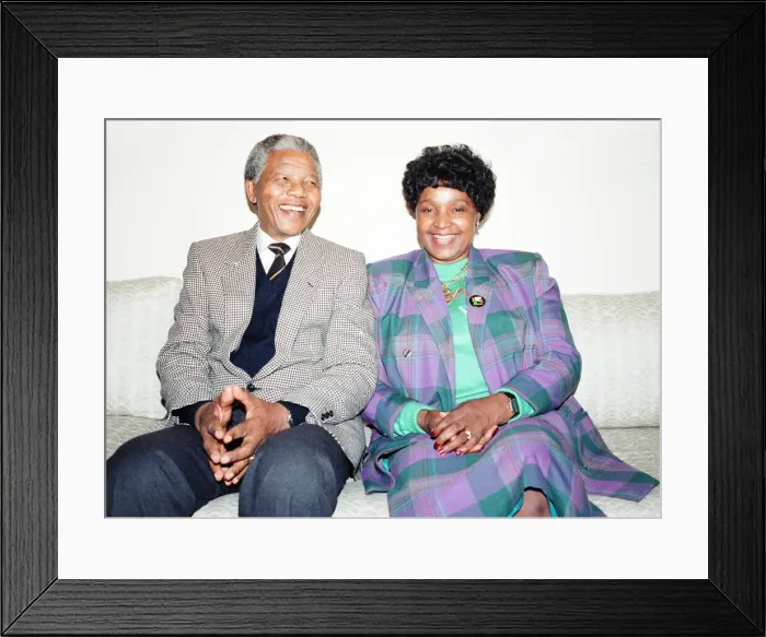 Framed Print : Nelson Mandela leader of the African National Congress (ANC Framed Print : Nelson Mandela leader of the African National Congress (ANC