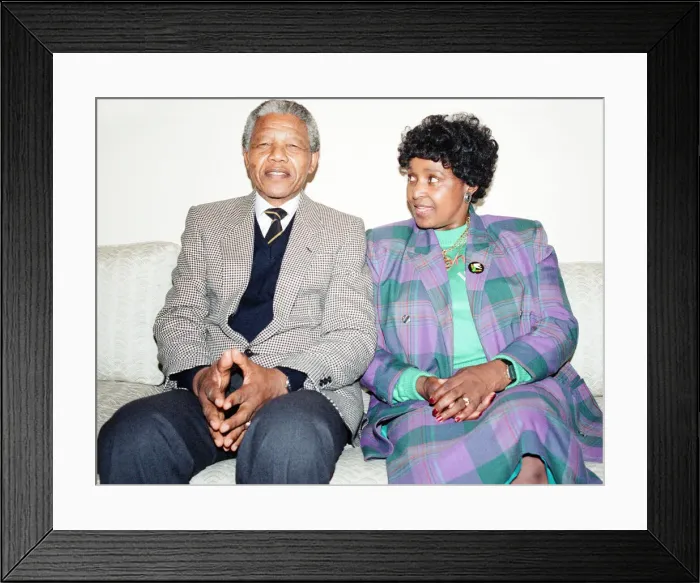 Framed Print : Nelson Mandela leader of the African National Congress (ANC Framed Print : Nelson Mandela leader of the African National Congress (ANC