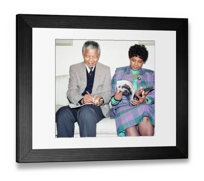 Framed Print : Nelson Mandela leader of the African National Congress (ANC Framed Print : Nelson Mandela leader of the African National Congress (ANC
