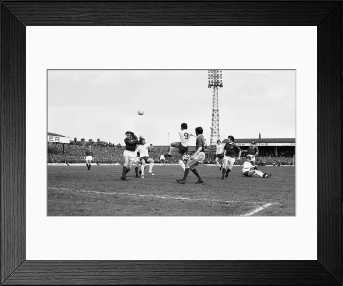 Framed Print : British Home Championship match at Windsor Park, Belfast Framed Print : British Home Championship match at Windsor Park, Belfast