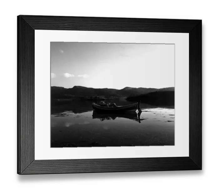 Framed Print : A fishing boat on Loch Craigneish, Scotland. January 1972 Framed Print : A fishing boat on Loch Craigneish, Scotland. January 1972