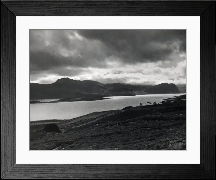 Framed Print : Storm clouds gather above Loch Eriboll, a sea loch on the north coast of Scotland Framed Print : Storm clouds gather above Loch Eriboll, a sea loch on the north coast of Scotland