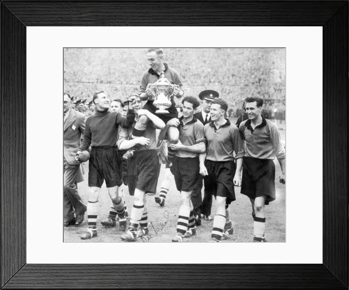 Framed Print : Bert Williams Wolves Fa Cup Final 1949