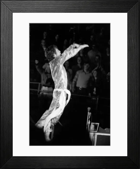Framed Print : Rolling Stones concert for Nicaragua. Held at The Forum, Inglewood, Los Angeles Framed Print : Rolling Stones concert for Nicaragua. Held at The Forum, Inglewood, Los Angeles