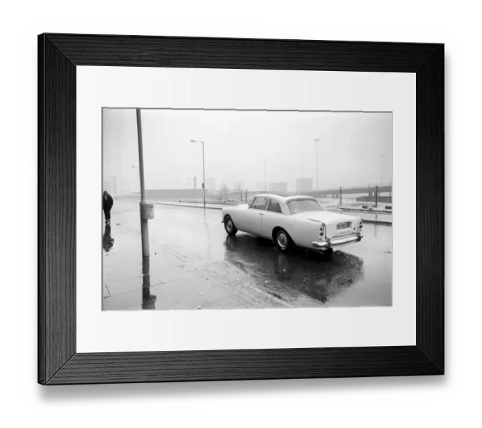 Framed Print : Rolling Stones car at their hotel in Newcastle upon Tyne. March 1971 Framed Print : Rolling Stones car at their hotel in Newcastle upon Tyne. March 1971