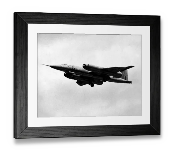 Framed Print : The Bristol T188 was a British supersonic research aircraft built in part of stainless Framed Print : The Bristol T188 was a British supersonic research aircraft built in part of stainless