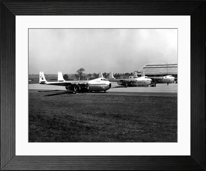 Framed Print : The Armstrong Whitworth Argosy freightercoach aircraft which has a fare-cutting airbus Framed Print : The Armstrong Whitworth Argosy freightercoach aircraft which has a fare-cutting airbus