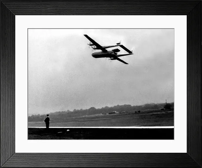 Framed Print : The Armstrong Whitworth Argosy C Mk1 freightercoach aircraft which has a fare-cutting Framed Print : The Armstrong Whitworth Argosy C Mk1 freightercoach aircraft which has a fare-cutting