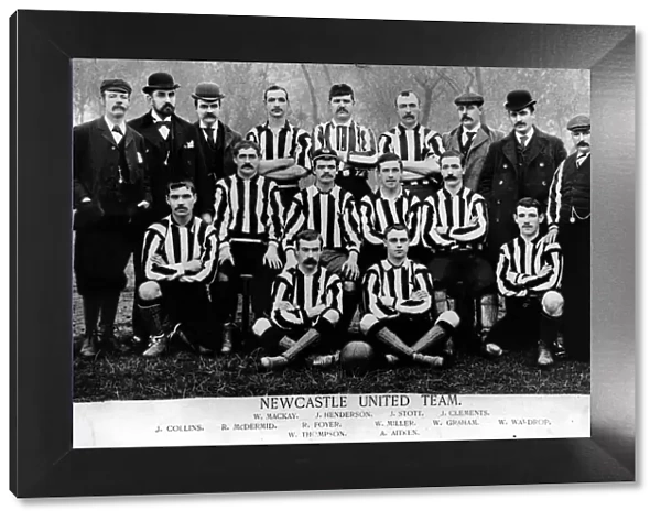 Newcastle United Football Club Team group photograph from the 1894-1895 season 1
