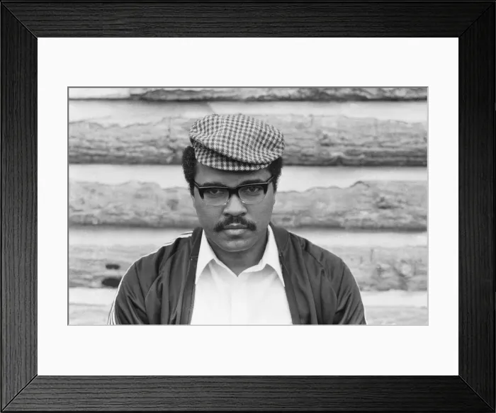 Framed Print : Mulhammed Ali in disguise as an old man. I m not an old man Framed Print : Mulhammed Ali in disguise as an old man. I m not an old man