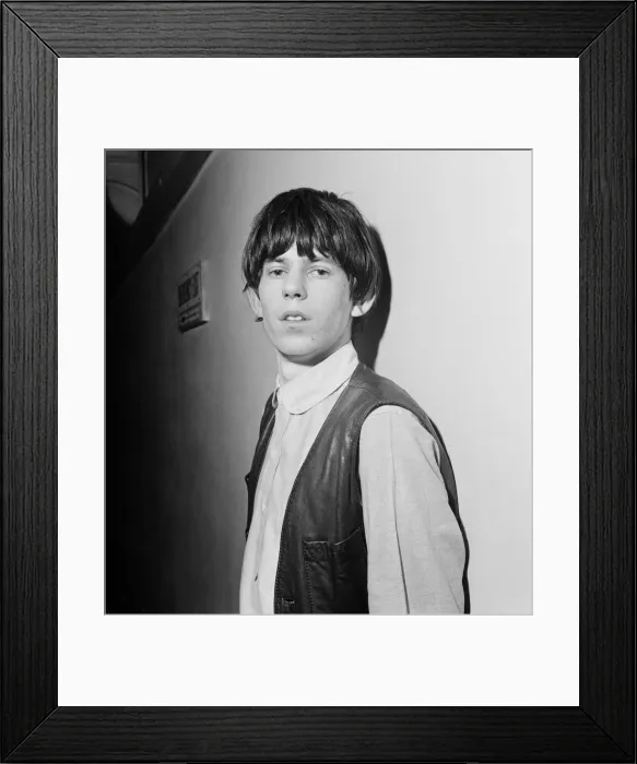 Framed Print : Keith Richards of The Rolling Stones. January 1964 Framed Print : Keith Richards of The Rolling Stones. January 1964