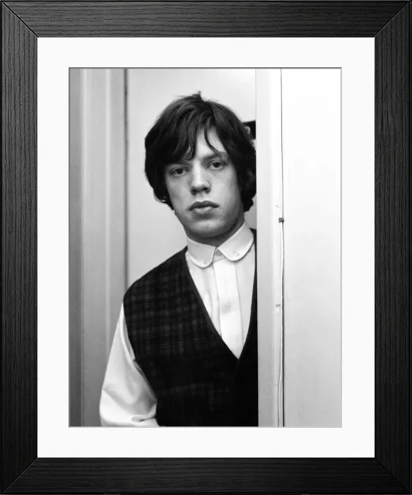 Framed Print : Mick Jagger of The Rolling Stones. January 1964 Framed Print : Mick Jagger of The Rolling Stones. January 1964