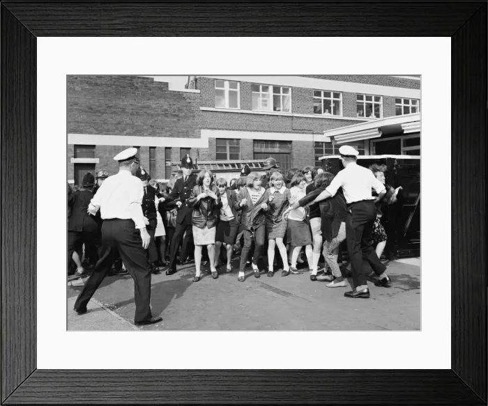 Framed Print : The Rolling Stones appear on Granada TVs Scene at 6 Framed Print : The Rolling Stones appear on Granada TVs Scene at 6