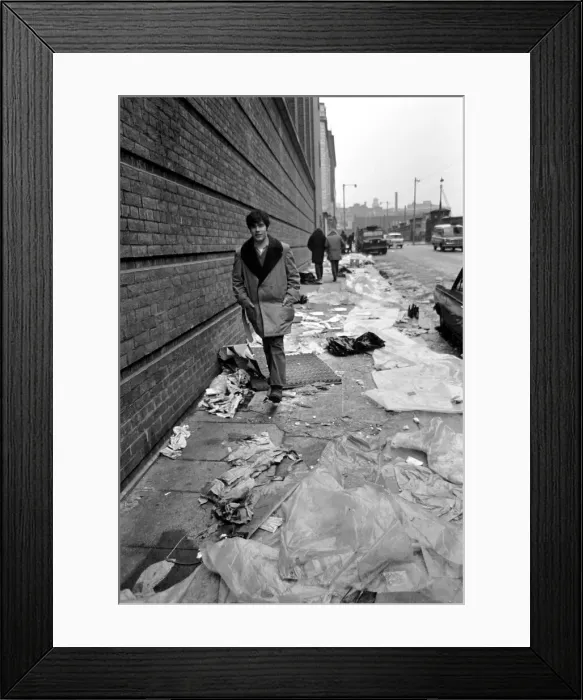 Framed Print : Queue for Rolling Stones Concert at the Free Trade Hall in Manchester Framed Print : Queue for Rolling Stones Concert at the Free Trade Hall in Manchester