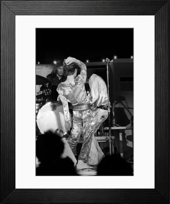 Framed Print : Rolling Stones concert for Nicaragua. Held at The Forum, Inglewood, Los Angeles Framed Print : Rolling Stones concert for Nicaragua. Held at The Forum, Inglewood, Los Angeles